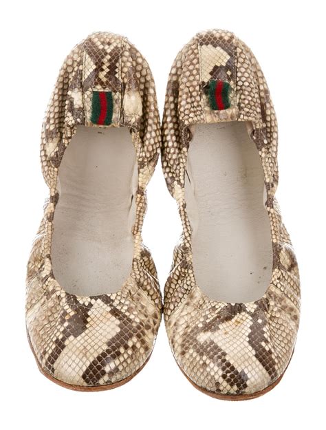 gucci shoes snake women|Gucci snakeskin shoes.